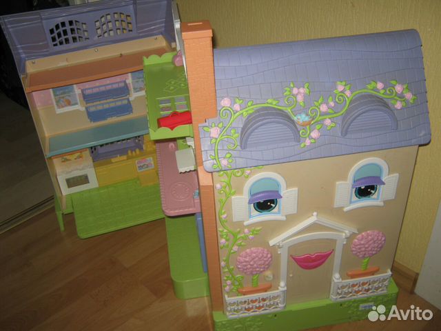 Кукольный домик Миссис Гудби+ автобус-дом
