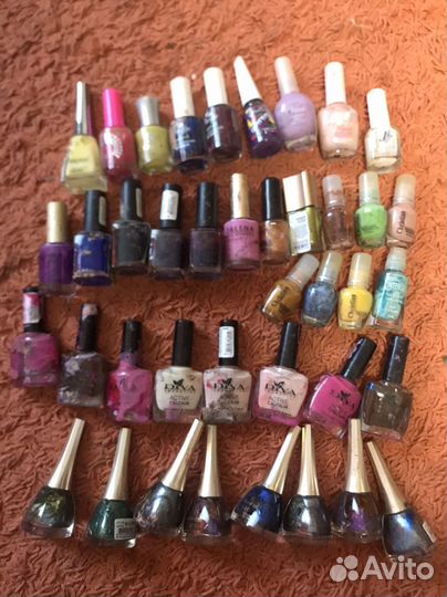 Лак для ногтей пакетом