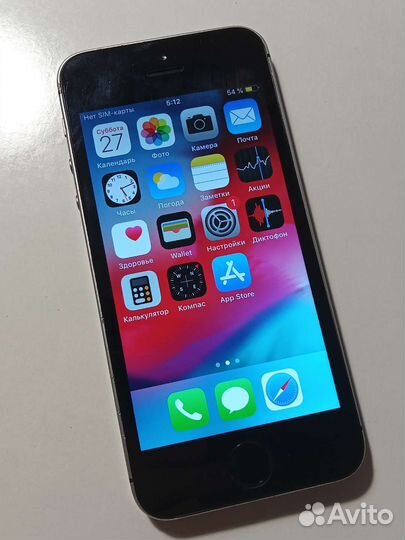 Телефон iPhone 5s 16gb