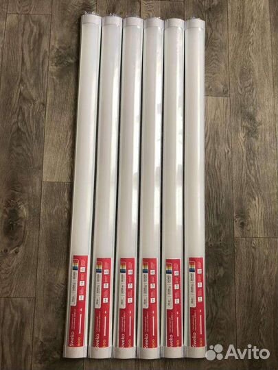 Светодиодный светильник линейный 1200мм, 36w,6500К