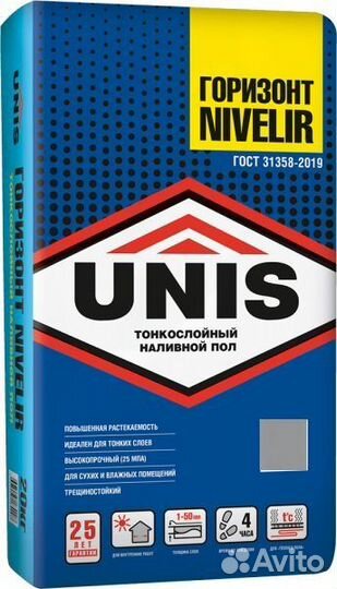 Наливной пол юнис