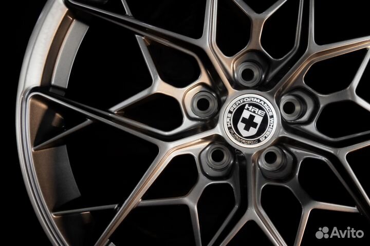 R19 #Диски HRE 5x112 #Разноширые 8.5x9.5