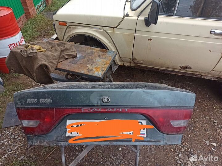 Крышка багажника mitsubishi galant 7