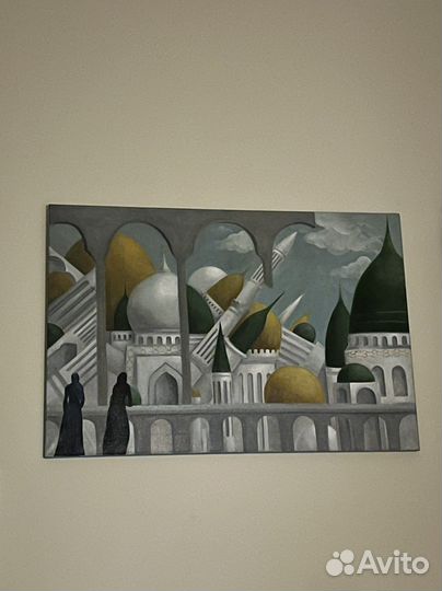 Картина маслом на холсте большая