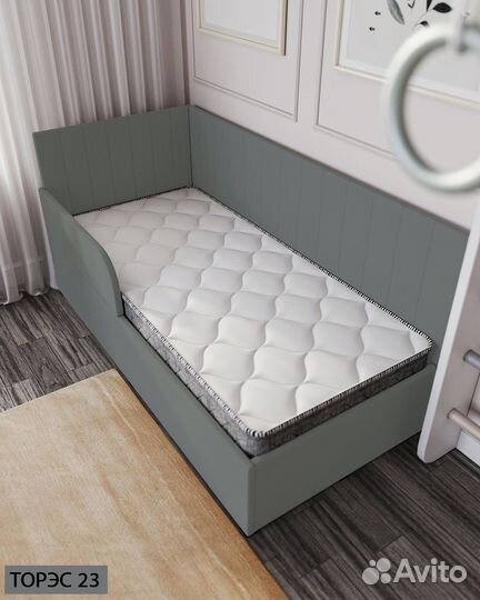 Детская кровать 80/160 с матрасом
