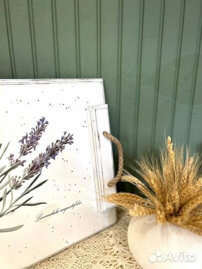 Поднос деревянный