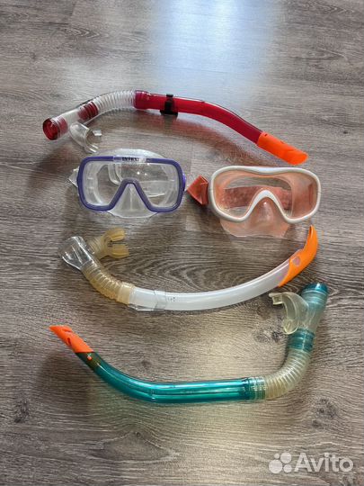 Маска и трубка для плавания