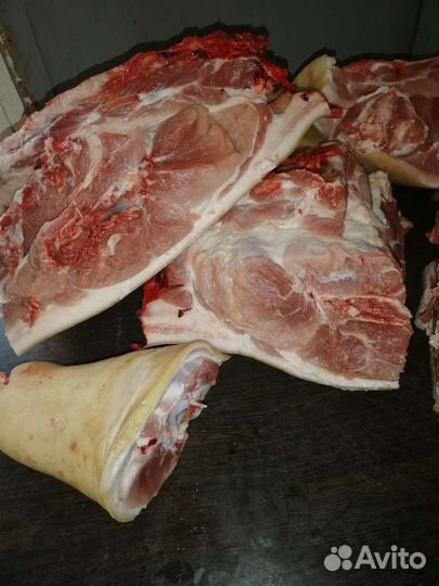 Мясо свинина домашняя с бесплатной доставкой