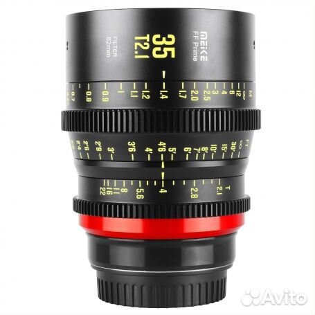 Объектив Meike Prime 35mm T2.1 Cine Lens Canon RF