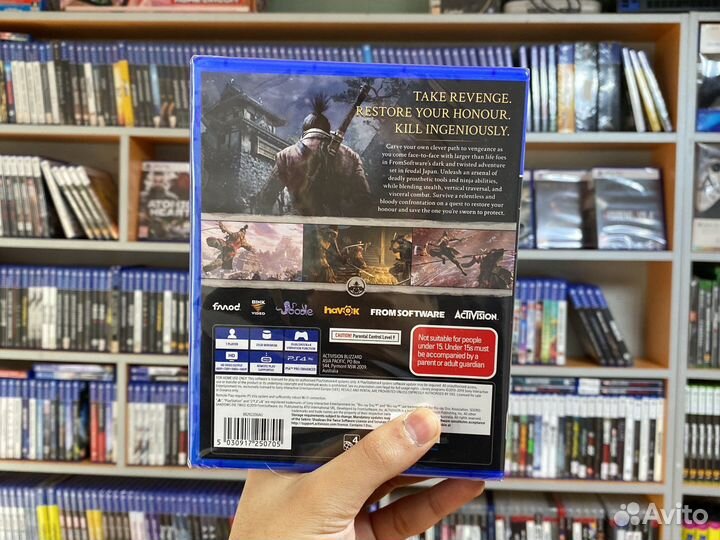 Sekiro Shadow Die Twice PS4