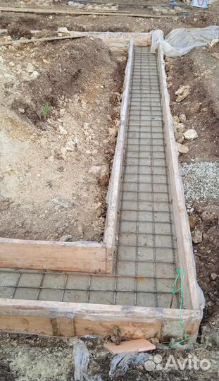 Бетонные работы. Строительство