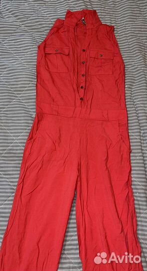 Комбинезон коралловый