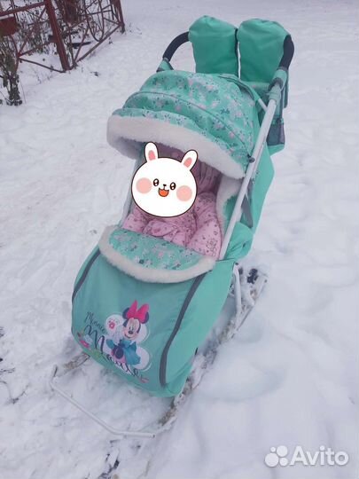 Коляска санки