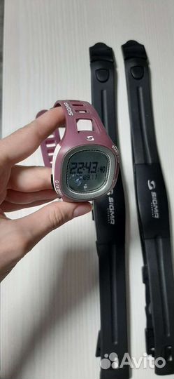 Часы с нагрудным пульсометром