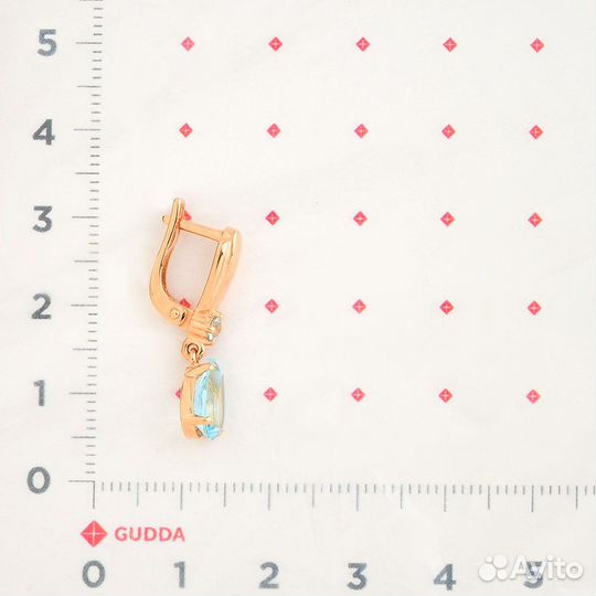 Серьги золотые