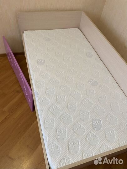 Детская кровать+матрас аскона