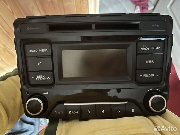 Штатная магнитола на hyundai creta