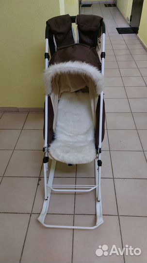 Санки-коляска