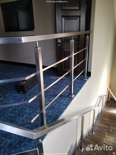 Стеклянные перила