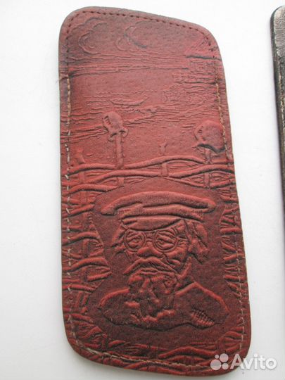 Очечник,чехол,футляр для очков- 2 шт вместе, СССР