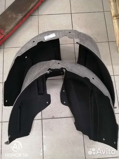 Подкрылки задние ворсовые лада ларгус кросс FL