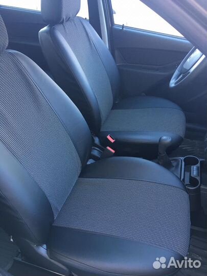 Авточехлы экокожа/ жаккард