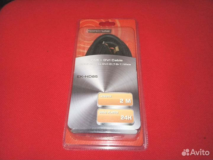 Кабель hdmi - DVI-D EK-HD85, 2 м