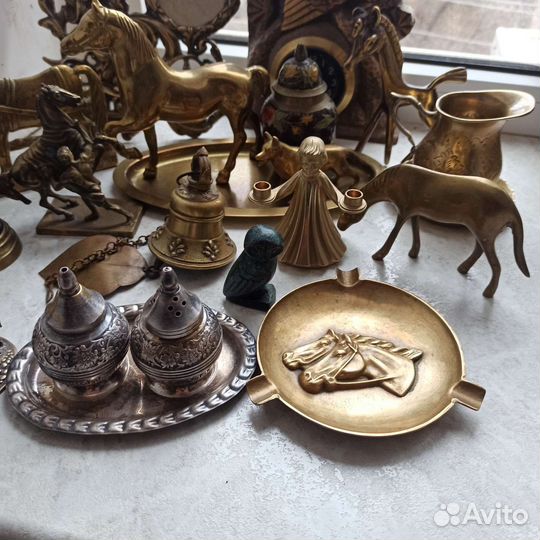 Бронзовые статуэтки винтаж