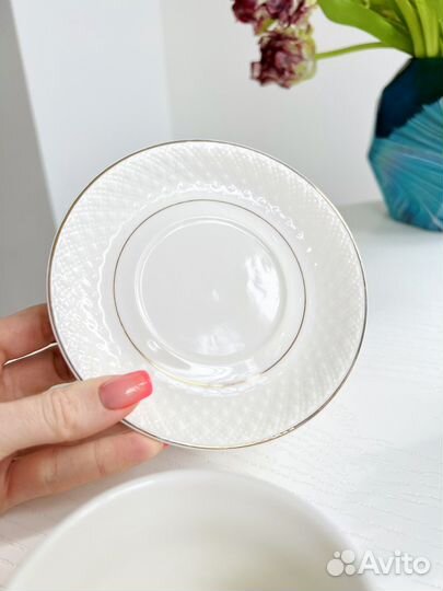 Чашка с блюдцем