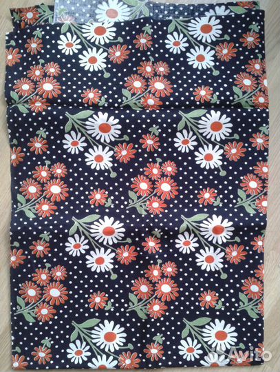 Ткани СССР 100 хлопок и крепдешин для шитья и др