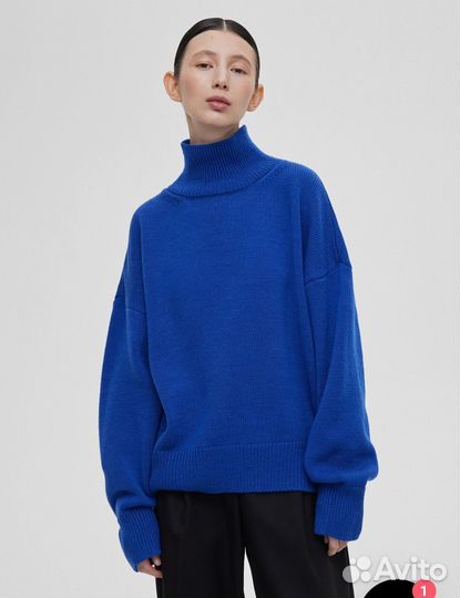 Свитер aim clo синий