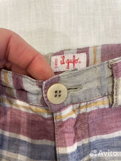 Комплект льняной Il gufo,3 года,оригинал