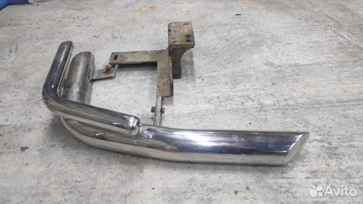 Защита заднего бампера land cruiser 200 / lx570