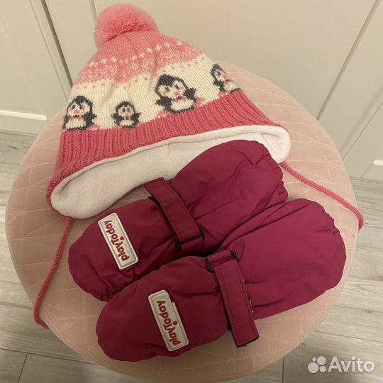 Шапка и варежки