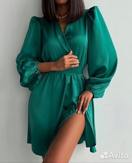 Платье новое 42-46 шёлк