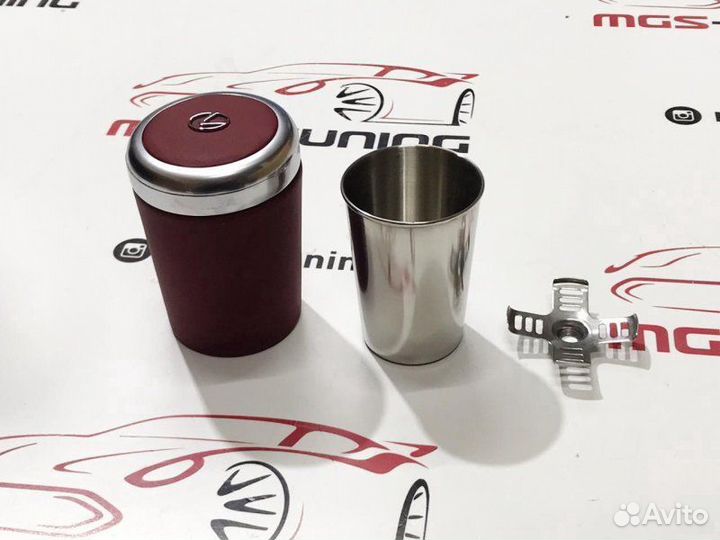 Пепельница Lexus бордовая