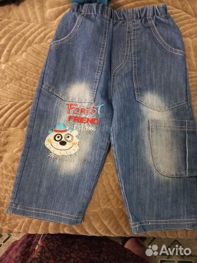 Вещи пакетом на мальчика 80-86 бу