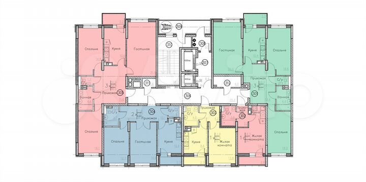 2-к. квартира, 56 м², 8/10 эт.
