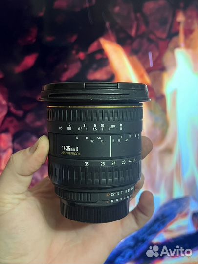 Объектив Sigma AF 17-35mm f/2.8-4.0 Nikon
