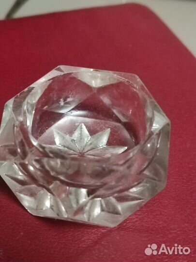 Солонки СССР и мельхиоровая ложечка