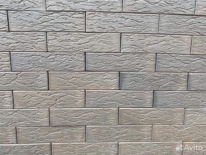 Лицевой керамический кирпич графит Вышний Волочек