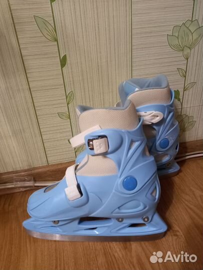Коньки детские раздвижные р с 35 по 37р