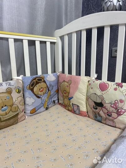 Бортики в кроватку