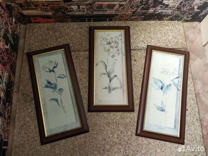 Репродукции в рамке картины панно