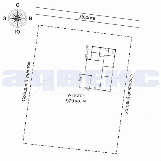 Дача 102 м² на участке 9,8 сот.