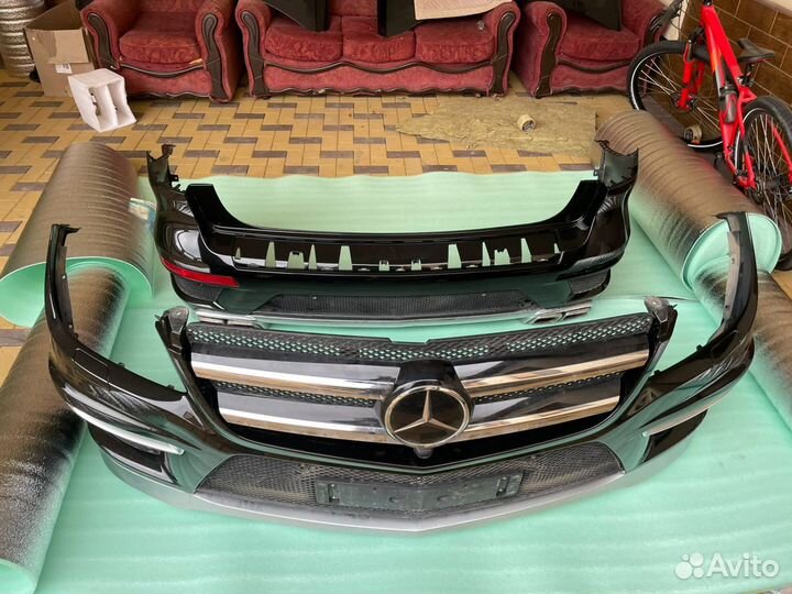 Бампер мл 166 6.3