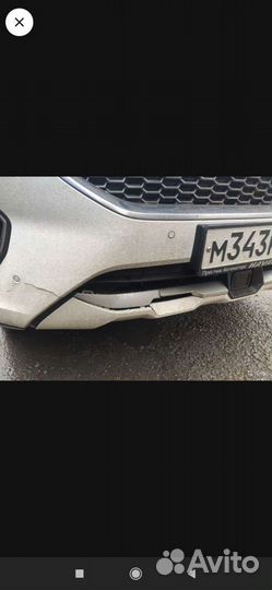 Бампер передний haval f7x