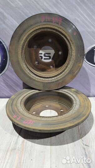 Тормозной диск задний Nissan qashqai J10 Лев, Прав