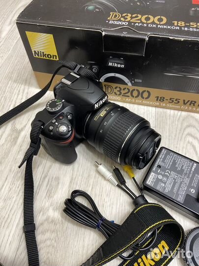 Зеркальный фотоаппарат Nikon d3200 18-55 VR Kit