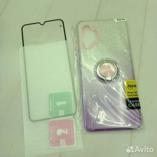 Защитное стекло и чехол на Samsung a 32 5 G